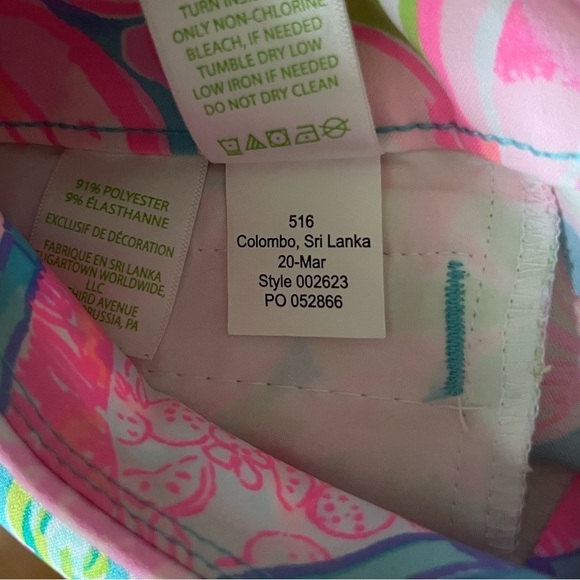 Lilly Pulitzer UPF 50+ Multi Block Party Corso Golf Pants - Picture 7 of 8
